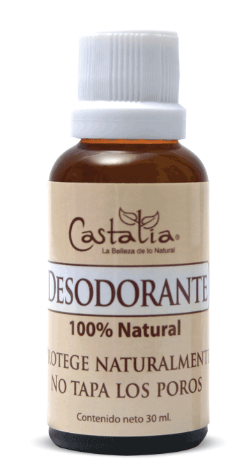 productos especiales - desodorante 100% natural -Castalia